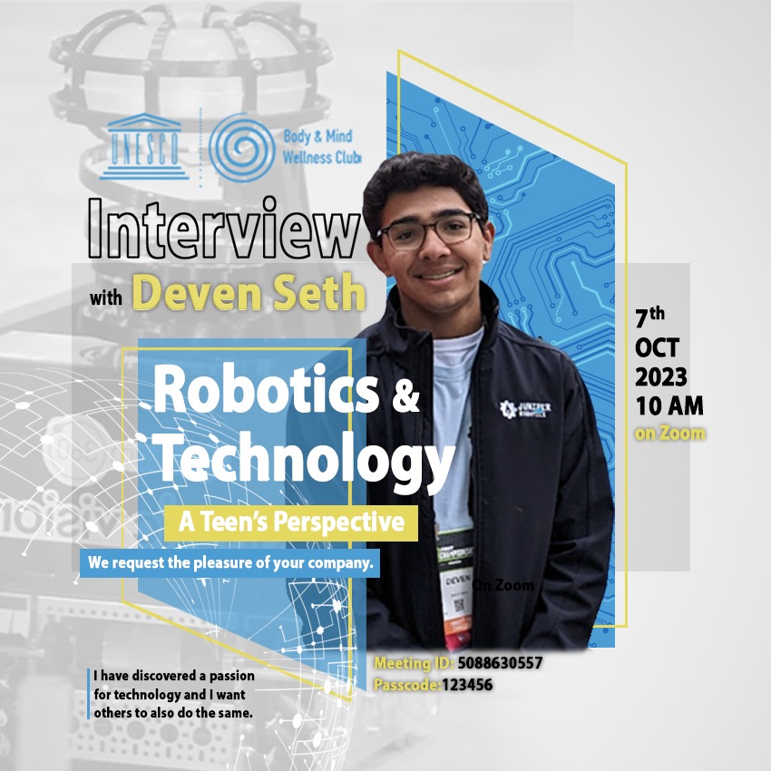 Robotics & Technology: A Teen’s Perspective